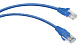 Cabeus PC-UTP-RJ45-Cat.6-1m-BL Патч-корд UTP, категория 6, 1 м, неэкранированный, синий