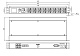 Cabeus SMART-PDU-C20-8C13-CM Блок распределения питания, 1U горизонтальный, входной разъем С20, выходной 8хС13 розеток, 1 фаза, 16 A, мониторинг/управление, евро-шнур 3х1,5мм длина 2м