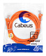 Cabeus PC-UTP-RJ45-Cat.6-3m-OR Патч-корд U/UTP, категория 6, 2xRJ45/8p8c, неэкранированный, оранжевый, PVC, 3м