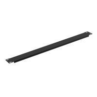 SYSMATRIX BP 0118.900 Фальш-панель 1U, черный RAL 9004