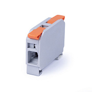 Cabeus MX-25 Клемма соединительная универсальная проходная 1 полюс с рычагом на DIN-рейку 25,0 (1шт)