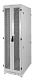 Шкаф серверный напольный 42U (600 × 1200) дверь перфорированная, задние двойные перф., цвет черный, ШТК-М-42.6.12-48АА-9005
