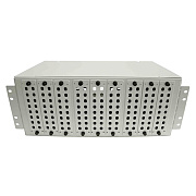 Cabeus FO-19-9FP-144FC/ST/SC-T Кросс оптический стоечный, 19, до 144 портов, серый