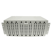 Cabeus FO-19-9FP-144FC/ST/SC-T Кросс оптический стоечный, 19, до 144 портов, серый