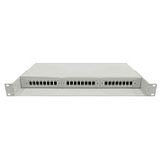 Cabeus FO-19-3FP-24FC/ST/SC-S-T Кросс оптический стоечный, 19, до 24 портов, серый