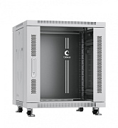 Cabeus Шкаф телекоммуникационный 19 напольный 12U 600x800x635mm (ШхГхВ) серый стекло