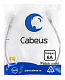 Cabeus PC-UTP-RJ45-Cat.6a-0.5m-LSZH Патч-корд UTP, категория 6a, 10G, неэкранированный, LSZH, 0.5 м, серый