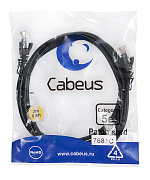 Cabeus PC-UTP-RJ45-Cat.5e-2m-BK Патч-корд UTP, категория 5e, 2 м, неэкранированный, черный