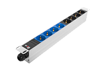 ЦМО R-32-8S-I-440-K Блок розеток Rem-32 с инд., 8 Schuko, 32A, алюм., 19", колодка