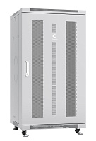 Cabeus ND-05C-22U60/80 Шкаф телекоммуникационный 19" напольный 22U 600x800x1166mm (ШхГхВ), передняя и задняя перфорированные двери (72%), ручка с замком, цвет серый (RAL 7035)