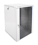 ЦМО ШРН-Э-18.650 Шкаф телекоммуникационный настенный разборный 18U (600х650) дверь стекло, ШРН-Э-18.650