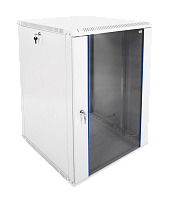 ЦМО ШРН-Э-18.650 Шкаф телекоммуникационный настенный разборный 18U (600х650) дверь стекло, ШРН-Э-18.650