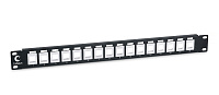 Cabeus PLB-16 Модульная патч-панель 19", 16 портов, 1U, без модулей