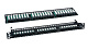 Cabeus PLHD-48-Cat.6-Dual IDC-1U Патч-панель высокой плотности 19", 1U, 48 портов RJ-45, категория 6, Dual ID