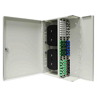 Cabeus FO-WL-144-144FC/ST/SC-9FP-K-T Кросс оптический настенный, до 144 портов, серый