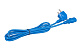 Cabeus PC-186-VDE-1.8M-BL Кабель питания компьютера (Schuko+C13) (3x0.75), синий, 1.8м