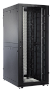 ЦМО ШТК-СП-42.8.10-44АА-9005 Шкаф серверный ПРОФ напольный 42U (800x1000) дверь перфор. 2 шт., черный, в сборе  ШТК-СП-42.8.10-44АА-9005