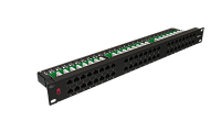 Патч-панель 19" Кат.5е 48 портов высокой плотности SYSMATRIX PP 1901U.S485EU.M