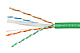 Cabeus UTP-4P-Cat.6-SOLID-LSLTx-GN-50 Кабель витая пара UTP (U/UTP), категория 6, 4 пары (23 AWG), одножильный, нг(А)-LSLTx, зеленый (50 м)
