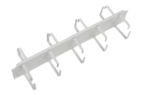 ЦМО ГКО-2-9 Органайзер кабельный горизонтальный двусторонний 19" 2U, 9 колец ГКО-2-9