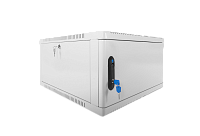 Шкаф телекоммуникационный настенный сварной 6U (600 × 530) съёмные стенки, дверь металл, ШРН-6.500.1