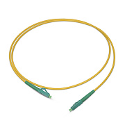 Cabeus FOP(s)-9-LC/APC-LC/APC-0,5m Шнур оптический simplex LC/APC-LC/APC 9/125 sm 0,5м LSZH