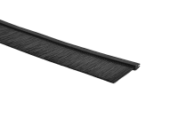 Щеточный ввод для шкафов универсальный, высота ворса 75 мм, длина 2м, КВ-Щ-75.2000-9005