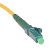 Cabeus FOP(s)-9-LC/APC-LC/APC-0,5m Шнур оптический simplex LC/APC-LC/APC 9/125 sm 0,5м LSZH