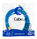 Cabeus PC-UTP-RJ45-Cat.6-5m-BL Патч-корд U/UTP, категория 6, 2xRJ45/8p8c, неэкранированный, синий, P
