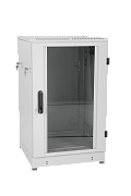 ЦМО ШТК-М-18.6.8-1ААА-9005 Шкаф телекоммуникационный напольный 18U (600x800) дверь стекло, цвет чёрный, ШТК-М-18.6. 8-1ААА-9005                    
