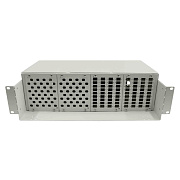 Cabeus FO-19-4FP-144FC/ST/SC-S-T Кросс оптический стоечный, 19, до 144 портов, серый