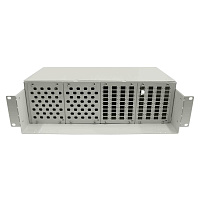 Cabeus FO-19-4FP-144FC/ST/SC-S-T Кросс оптический стоечный, 19, до 144 портов, серый