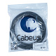 Cabeus UTP-4P-Cat.5e-SOLID-LSZH-BK-20 Кабель витая пара UTP (U/UTP), категория 5e, 4 пары (24 AWG), одножильный, черный, LSZH, нг(А)-HF, (20 м)
