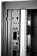 ЦМО ШТК-СП-42.6.10-48АА-9005 Шкаф серверный ПРОФ напольный 42U (600x1000) дверь перфор., задние двойные перфор., черный, в сборе ШТК-СП-42.6.10-48АА-9005