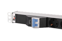 Верт блок розеток Rem-32, 1×32А, авт, инд, 20C13, 10C19, 1420мм, колодка, R-32-20C13-10C19-A-I-1420-K