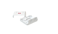 Корпус внешней настенной розетки на 2 Keystone Jack SYSMATRIX MB 2WH