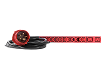 Верт блок розеток Rem-3x16, 3×16A, инд, 36C13, 12C19, 1820мм, шнур 3м IEC309, R-3x16-36C13-12C19-I-1820-3-3PN