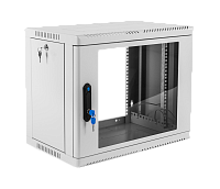 ЦМО Шкаф телекоммуникационный настенный 9U (600 × 650) дверь стекло