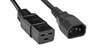 Cabeus PC-IEC19-IEC14-1.8M Кабель питания C19 - C14 (3x1.5), 16A, прямая вилка, 1.8м