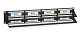 Cabeus PL-48-Cat.5e-Dual IDC Патч-панель 19" (2U), 48 портов RJ-45, категория 5e, Dual IDC, с задним кабельным организатором