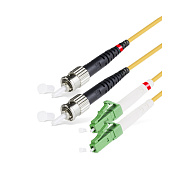 Cabeus FOP(d)-9-LC/APC-ST/UPC-3m Шнур оптический duplex LC/APC-ST/UPC 9/125 sm 3м LSZH