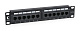 Cabeus PL-12-Cat.5e 10"-Dual IDC Патч-панель 10", уст. размер 236 мм, 12 портов RJ-45, категория 5e, Dual IDC
