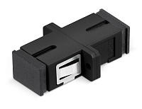 Cabeus SC-SC-MM-BK Проходной соединитель SC-SC, MM(для многомодового кабеля), simplex черный