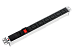 Гор блок розеток Rem-16, 1×16, выкл, 6C19, 19", вход C20, R-16-6C19-V-440-Z