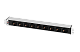 ЦМО R-10-9S-I-440-Z Блок розеток Rem-10 без шнура с инд., 9 Sсhuko, вход IEC 60320 C14, 10A, алюм., 19", R-10-9S-I-440-Z