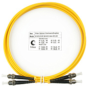 Cabeus FOP(d)-9-ST-ST-2m Шнур оптический duplex ST-ST 9/125 sm 2м LSZH