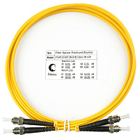 Cabeus FOP(d)-9-ST-ST-2m Шнур оптический duplex ST-ST 9/125 sm 2м LSZH