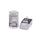 Cabeus 8P8C-SH-C6-FC Коннектор RJ-45 быстрой установки под витую пару, категория 6, экранированный, для многожильного кабеля, для проводников с толщиной по изоляции до 1,05 мм