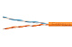 Cabeus UTP-2P-Cat.5e-SOLID-LSZH-OR-50 Кабель витая пара UTP (U/UTP), категория 5e, 2 пары (24 AWG), одножильный, LSZH нг(А)-HF, оранжевый, 50м