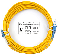 Cabeus FOP(d)-9-LC-SC-5m Шнур оптический duplex LC-SC 9/125 sm 5м LSZH